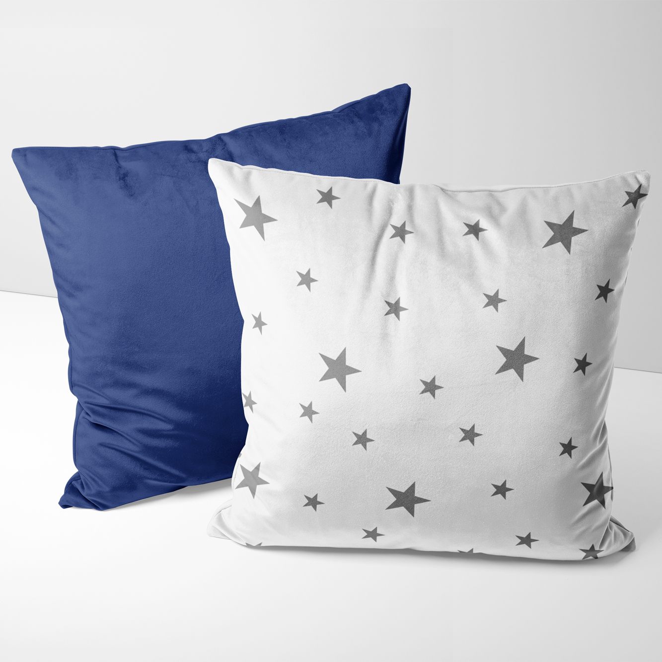 Kit de Almofadas Decorativas - Estrelinha Marinho